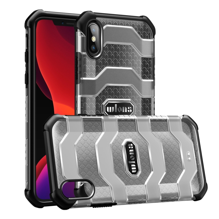 

wlons Explorer Series PC + TPU Protective Case For iPhone XS Max(Black)