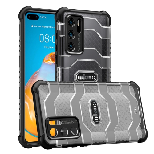 

For Huawei P40 wlons Explorer Series PC + TPU Protective Case(Black)