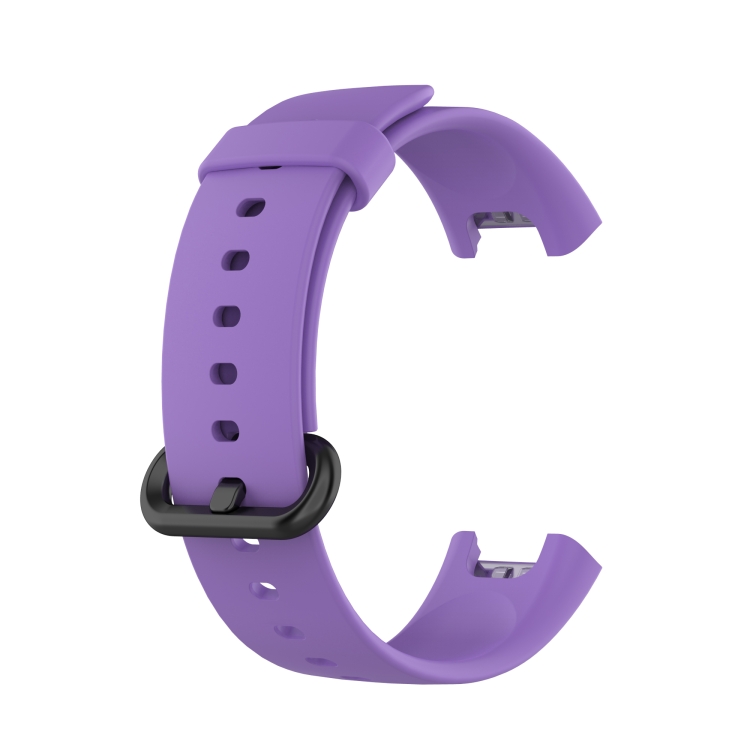 

For Xiaomi Mi Watch Lite / Redmi Watch Silicone Replacement Strap Watchband, Size: One Size(Purple)