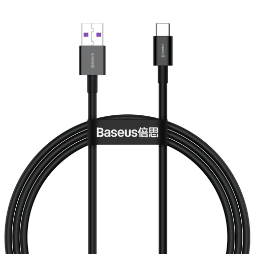 

Baseus Superior Series CATYS-A01 66W USB to USB-C / Type-C Interface Fast Charging Data Cable, Cable Length:2m(Black)