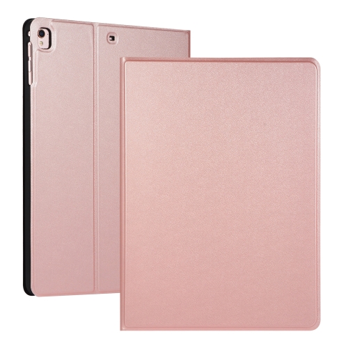 

For iPad 10.2 Voltage Elastic Leather TPU Protective Case with Holder(Rose Gold)