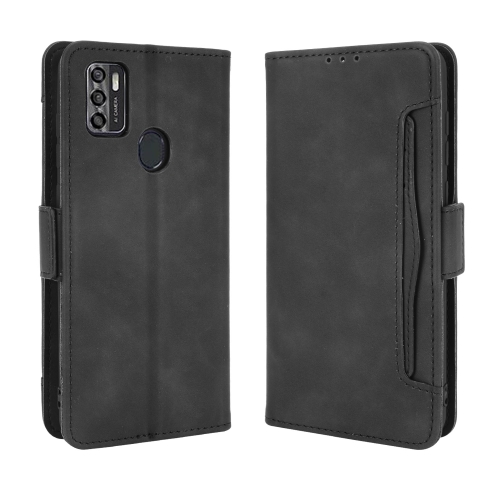 

For ZTE Blade A7s 2020 Skin Feel Calf Pattern Horizontal Flip Leather Case with Holder & Card Slots & Photo Frame(Black)