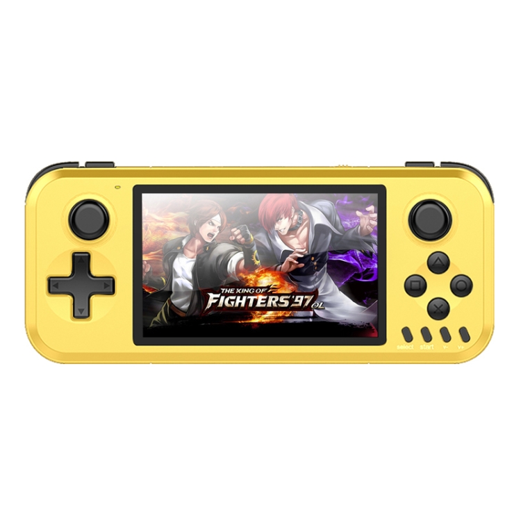 

X40 Classic Games Handheld Game Console Linux OS with 4 inch Screen & 16G Memory, Support HDMI Output(Yellow)