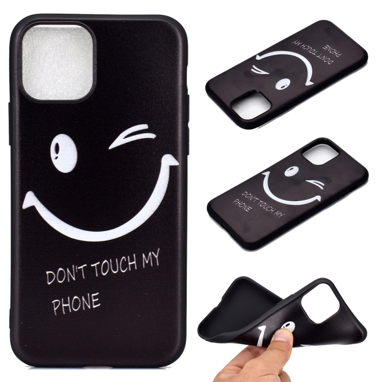 

For iPhone 11 Pro Coloured Drawing Pattern Shockproof TPU Protective Case(Smiley Face)