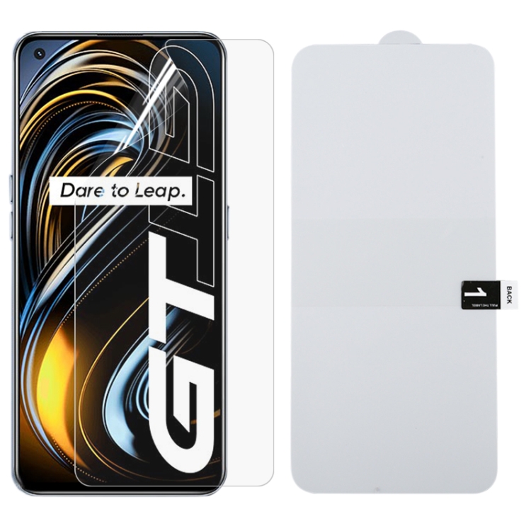 

For OPPO Realme GT 5G Full Screen Protector Explosion-proof Hydrogel Film