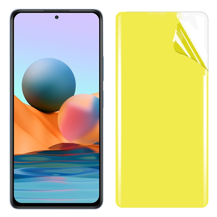

For Xiaomi Redmi Note 10 Pro / 10 Pro Max Soft TPU Full Coverage Front Screen Protector