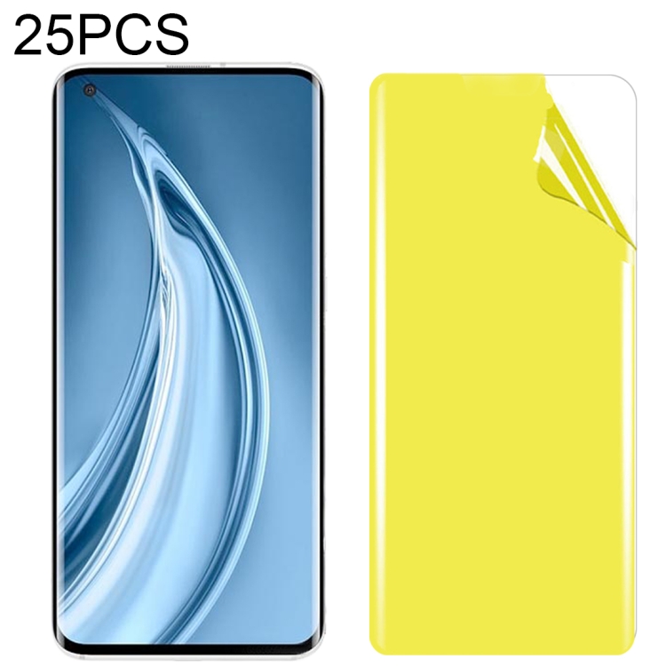 

For Xiaomi Mi 10S 25 PCS Soft TPU Full Coverage Front Screen Protector