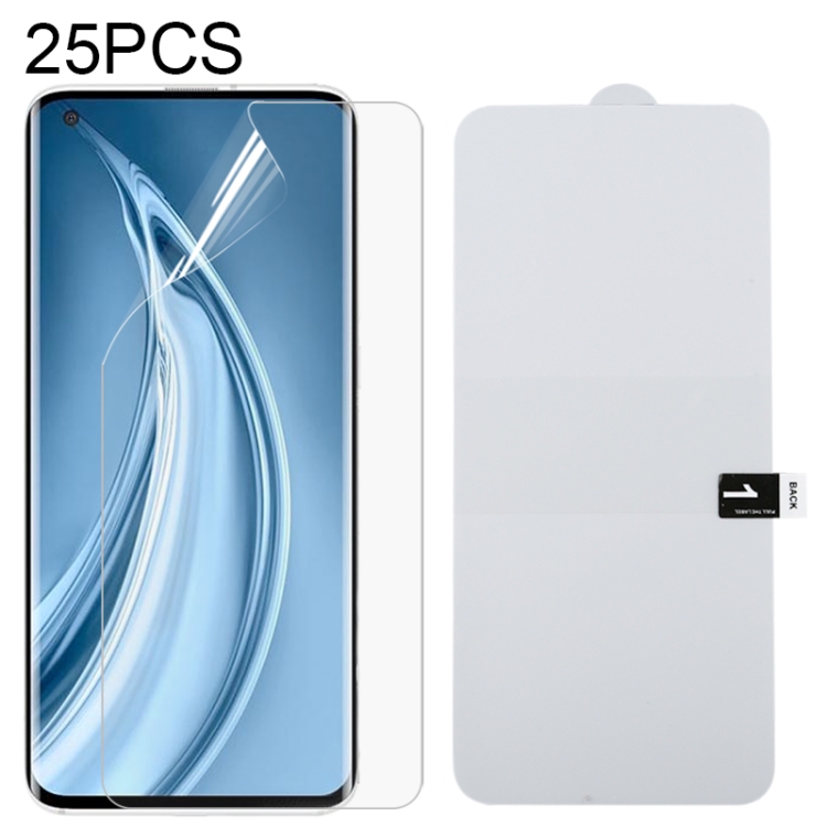 

For Xiaomi Mi 10S 25 PCS Full Screen Protector Explosion-proof Hydrogel Film