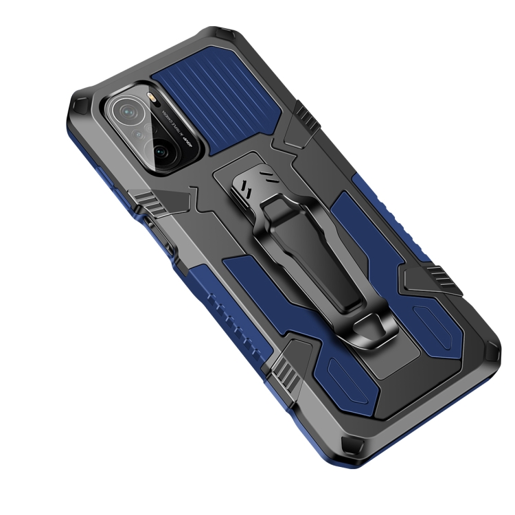 

For Xiaomi Mi 11X Armor Warrior Shockproof PC + TPU Protective Case(Blue)