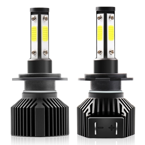 

M6 H7 2 PCS DC9-36V / 25W / 6000K / 2500LM IP68 Waterproof Car LED Headlight(Cold White Light)