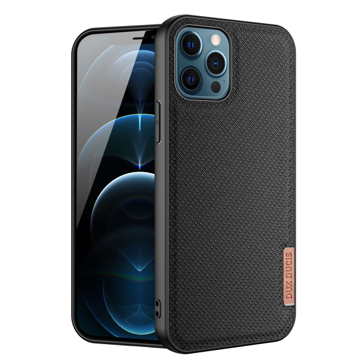 

DUX DUCIS Fino Series PU + TPU Protective Case For iPhone 12 Pro (Black)