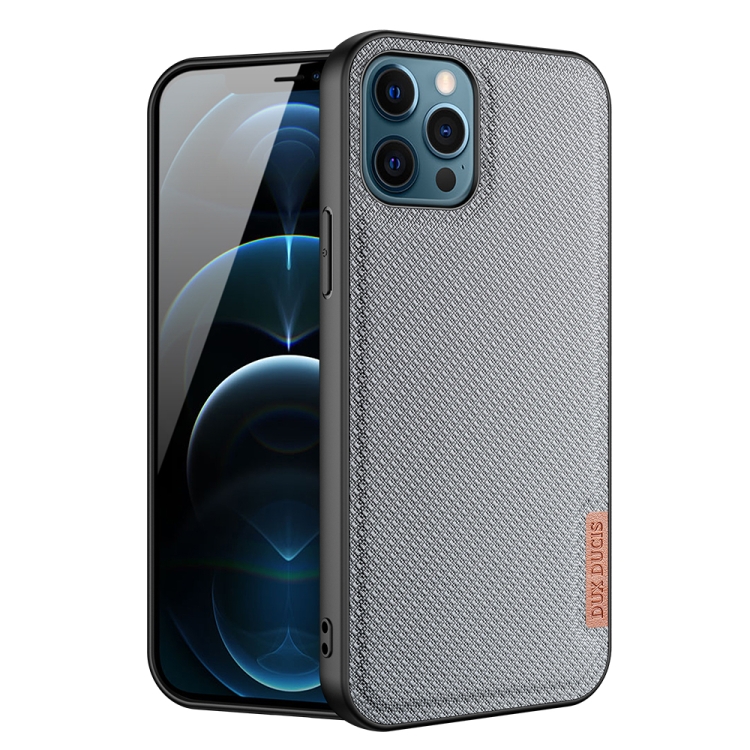 

DUX DUCIS Fino Series PU + TPU Protective Case For iPhone 12 Pro (Blue)