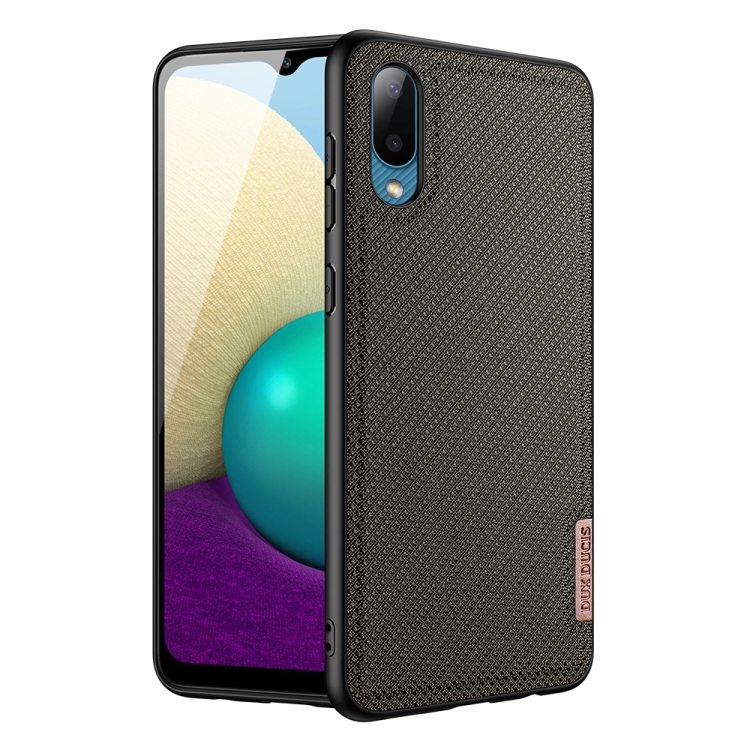 

For Samsung Galaxy A02 / M02 DUX DUCIS Fino Series PU + TPU Protective Case(Green)