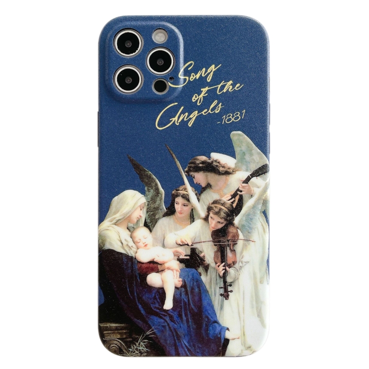 

Oil Painting Pattern TPU Protective Case For iPhone 12 Pro Max(Goddess)