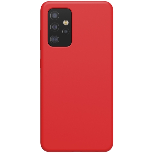 

For Samsung Galaxy A52 5G / 4G NILLKIN Feeling Series Liquid Silicone Anti-fall Mobile Phone Protective Case(Red)