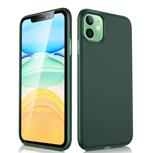 

For iPhone 11 ESR Liquid Shield Serie 0.8mm Ultra Slim PC Protective Case(Green)