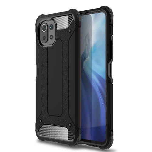 

For Xiaomi Mi 11 Lite Magic Armor TPU + PC Combination Case(Black)