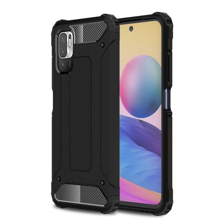 

For Xiaomi Redmi Note 10 5G Magic Armor TPU + PC Combination Case(Black)