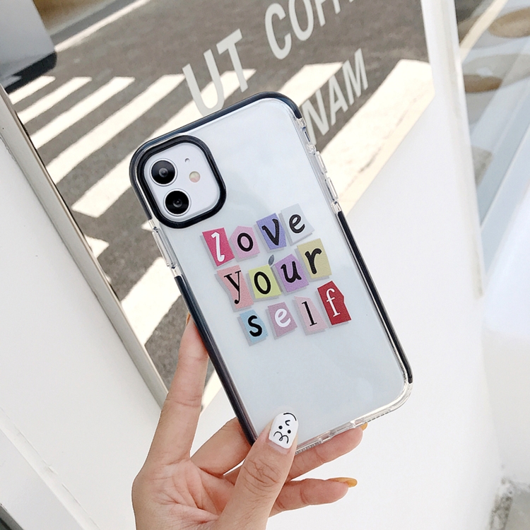 

Integrated Design Pattern Protective Case For iPhone 11 Pro Max(English Painting)
