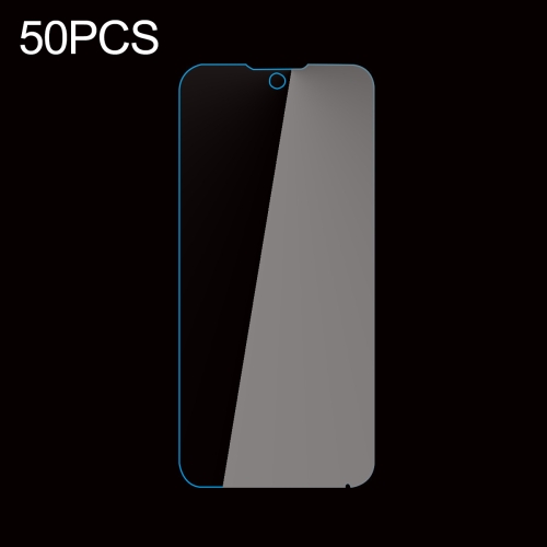 

For Doogee S59 Pro 50 PCS 0.26mm 9H Surface Hardness 2.5D Explosion-proof Tempered Glass Non-full Screen Film