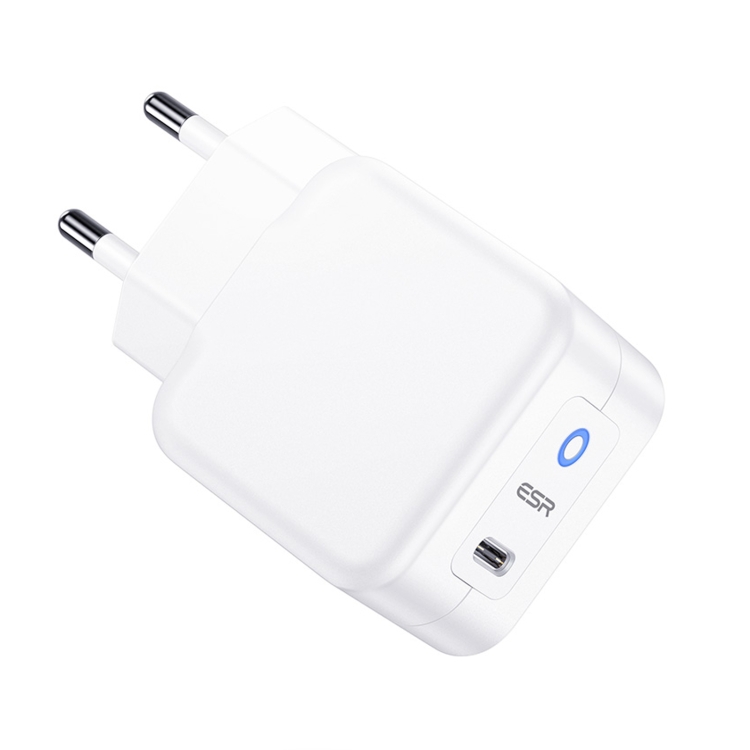 

ESR EFB004O 20W Mini PD Fast Charging Travel Charger Power Adapter, EU Plug(White)