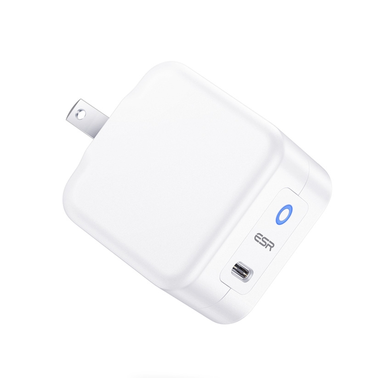 

ESR EFB004O 20W Mini PD Fast Charging Travel Charger Power Adapter, US Plug(White)