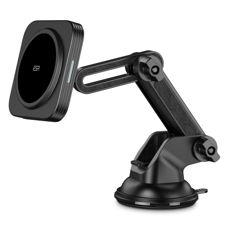 

ESR 2C502A HaloLock Magnetic Car Dashboard Wireless Charger for iPhone 12 Series(Black)