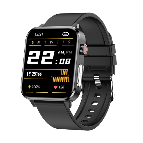 

E86 1.7 inch TFT Color Screen IP68 Waterproof Smart Watch, Support Blood Oxygen Monitoring / Body Temperature Monitoring / AI Medical Diagnosis, Style: TPU Strap(Black)