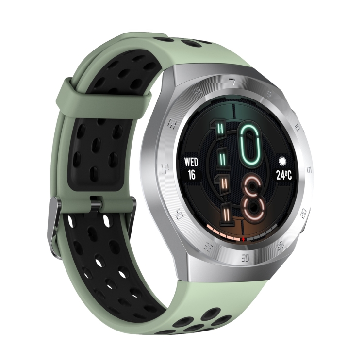 

TCWH005-SK1 1.3 inch IPS Screen IP68 Waterproof Smart Watch, Support Heart Rate Monitoring / Sleep Monitoring / Bluetooth Call(Silver Green)