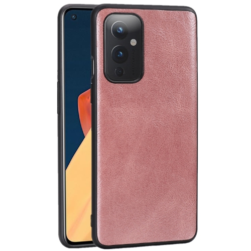 

For OnePlus 9 Crazy Horse Textured Calfskin PU+PC+TPU Case(Rose Gold)