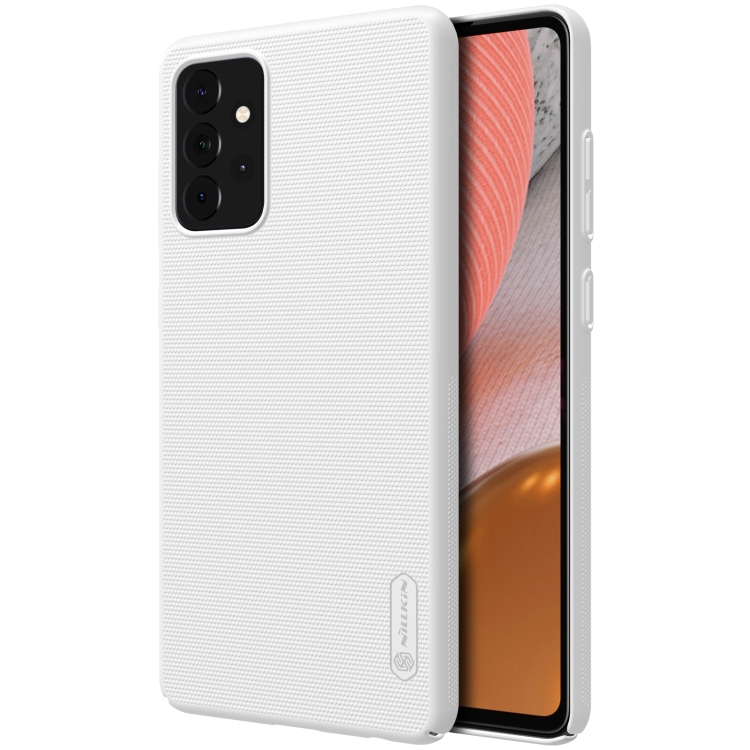 

For Samsung Galaxy A72 5G NILLKIN Frosted Concave-convex Texture PC Protective Case(White)