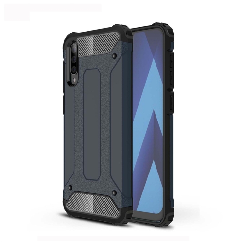 

For Galaxy A70 / A70s Magic Armor TPU + PC Combination Case(Navy Blue)