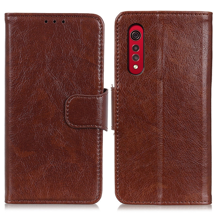 

For LG Velvet 2 Pro Nappa Texture Horizontal Flip Leather Case with Holder & Card Slots & Wallet(Brown)