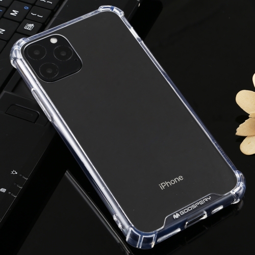 

MERCURY GOOSPERY For iPhone 11 Pro Four-Corner Shockproof Full Coverage Soft Case(Transparent)