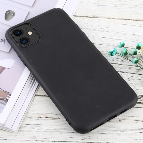 

For iPhone 11 TPU Soft Protective Case(Black)