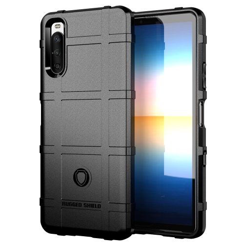 

For Sony Xperia 10 III Full Coverage Shockproof TPU Case(Black)