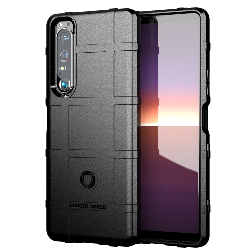 

For Sony Xperia 1 III Full Coverage Shockproof TPU Case(Black)