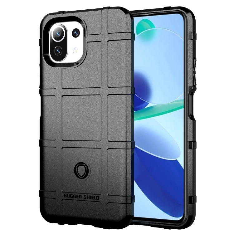 

For Xiaomi Mi 11 Lite Full Coverage Shockproof TPU Case(Black)