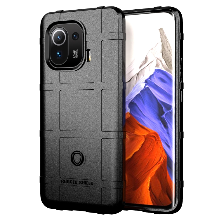 

For Xiaomi Mi 11 Pro Full Coverage Shockproof TPU Case(Black)