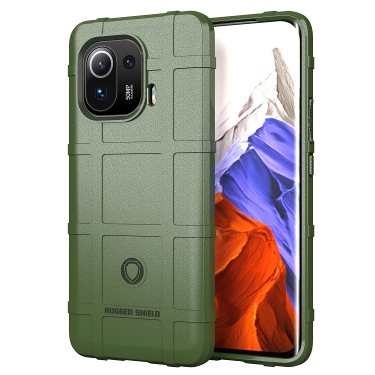 

For Xiaomi Mi 11 Pro Full Coverage Shockproof TPU Case(Green)