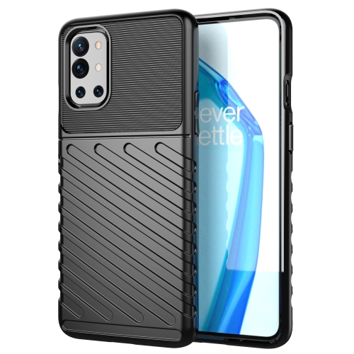 

For OnePlus 9R Thunderbolt Shockproof TPU Protective Soft Case(Black)