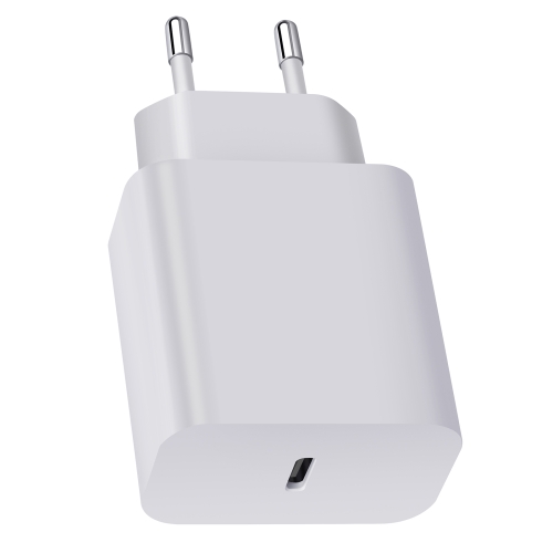 

XY PD 25W USB-C / Type-C Single-port Travel Charger for Samsung Devices Fast Charging, EU Plug(White)