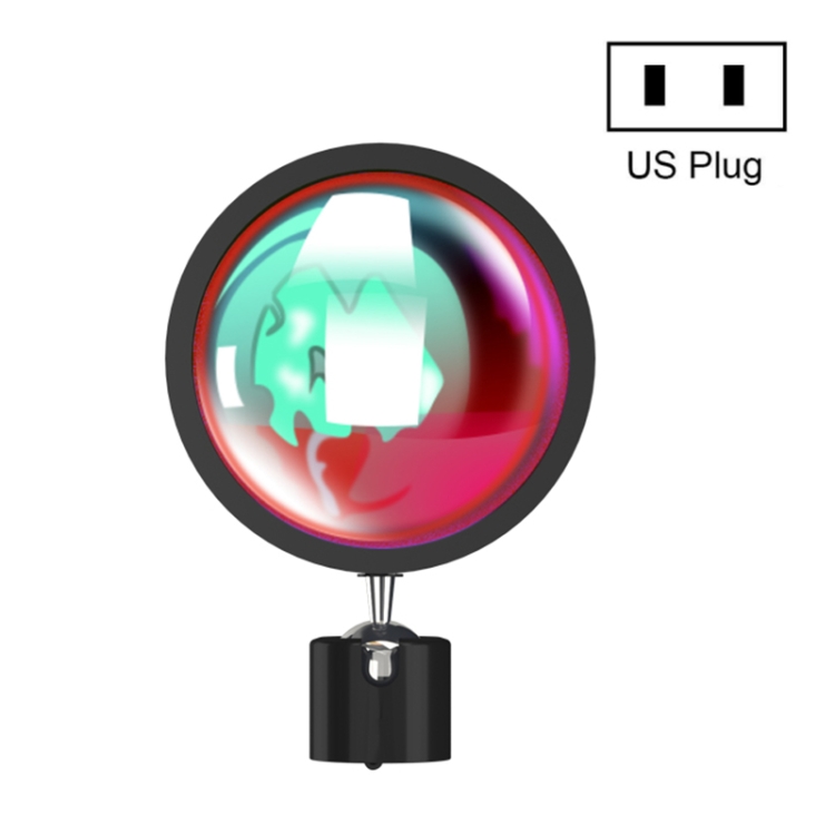 

RK-67 10W Sunset Atmosphere Lamp Portable Universal Ball Head for Decoration / Photography, US Plug