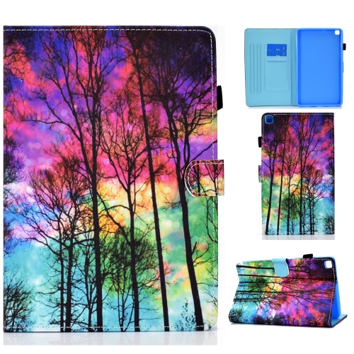 

Painted Pattern TPU Horizontal Flip Leather Protective Case For Samsung Galaxy Tab A 8.0 (2019)(Forest)