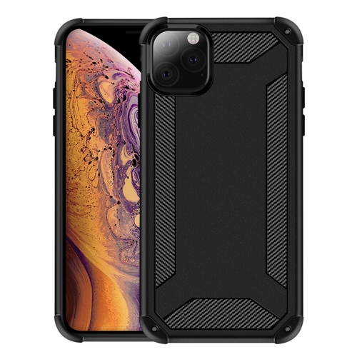 

For iPhone 11 Shockproof Frosted TPU Full Coverage Protective Case(Black)