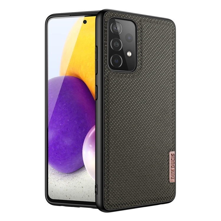 

For Samsung Galaxy A72 5G / 4G DUX DUCIS Fino Series PU + TPU Protective Case(Green)