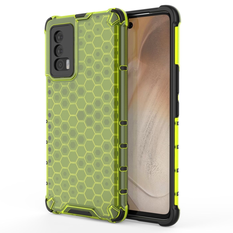

For vivo iQOO Neo5 Shockproof Honeycomb PC + TPU Case(Green)