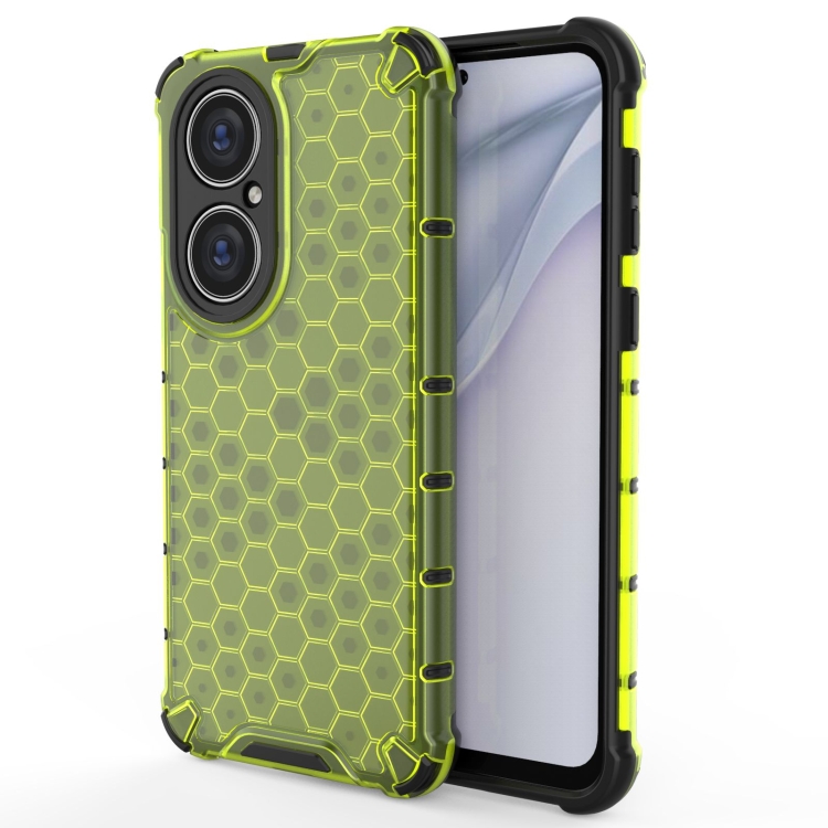 

For Huawei P50 Shockproof Honeycomb PC + TPU Case(Green)