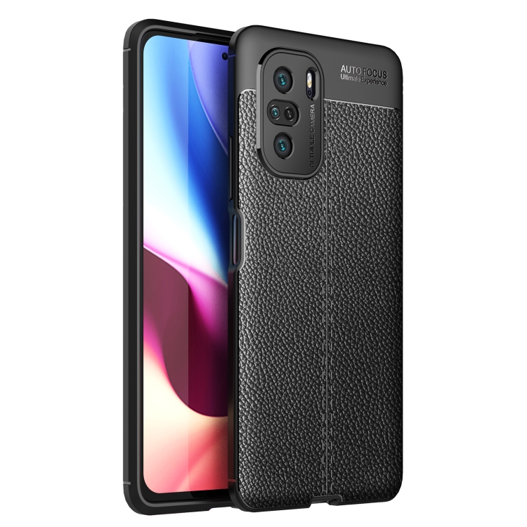 

For Xiaomi Redmi K40 Pro+ Litchi Texture TPU Shockproof Case(Black)