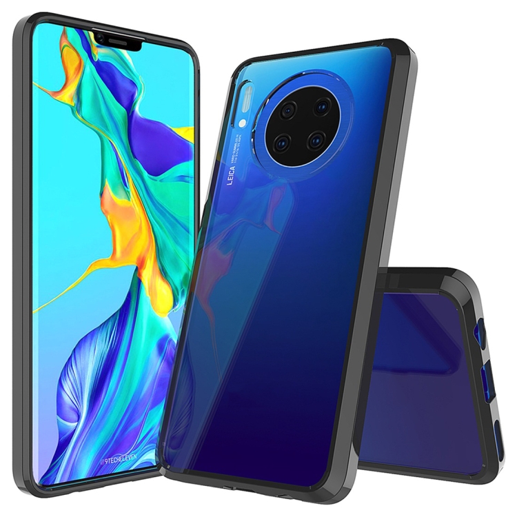 

For Huawei Mate 30 Scratchproof TPU + Acrylic Protective Case(Black)